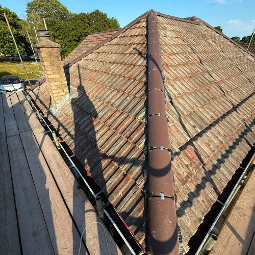 Recent roof project completed in Leicestershire