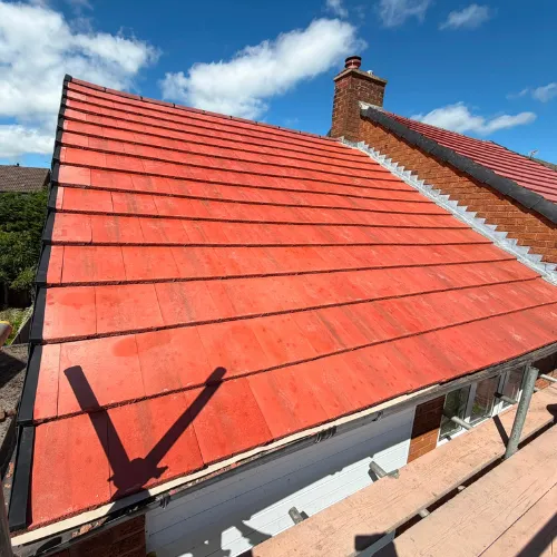 Recent roof project completed in Leicestershire