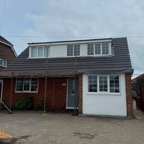 Recent roof project completed in Leicestershire